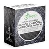 BAMBOEARTH Solid Shampoo Bar And Conditioner Effect Hair Soap – 100% Organic Shampoo Bars For Hair With All Natural Plant Based Essential Oils And Zero Waste Biodegradable Packaging (Bamboo Charcoal)