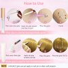 Hair Face Gems Kit with Makeup Glue, Colorful Face Jewels Clear Silver Face Rhinestones, Picker Pencil Tweezer and Brush for Face Eye Hair Body Makeup