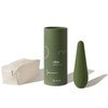Maude Vibe in Green - 3 Speed Easy-to-Use Cordless Massager - Platinum Grade Silicone Personal Massager - USB Charged Water Resistant Handheld Massager