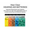 Hear Clear Size 675P Cochlear Implant Hearing Aid Batteries Green Tab (60 Batteries)