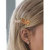 Casdre Crystal Hair Clip Gold Bridal Hair Piece Party Prom Peacock Hair Accessories for Women and Girls(Pack of 1) (E Colorful)