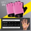 Hornet Watersports Light Pink Rowing Gloves for Women Ideal for Indoor Rowing, Sculling, Kayak, SUP, Outrigger Canoe, Dragon Boat and Other Watersports (S (Fits 6.5"-7"))