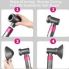 Diffuser Nozzle and Conversing Adapter for Dyson Hair Dryer Attachment Parts for Airwrap Styler