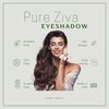 Pure Ziva Prosecco White Wine Pale Gold Shimmering Metallic Pressed Powder Single Vegan Eyeshadow; Talc, Paraben & Cruelty Free