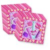 Girl Pixel Mining Birthday Party Supplies Set Plates Napkins Cups Tableware Kit for 16