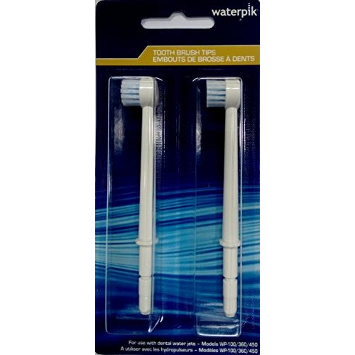 Waterpik Dental Water Jet Toothbrush Replacement Tips (Pack of 2)