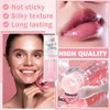 GHFCZOO Peach and Honey Milk Lip Gloss Set, 2 Pack