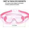 2 Pack Kids Swim Goggles, Swimming Glasses for Children from 3 to 15 Years Old