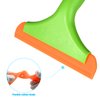 Gomake Small Silicone Squeegee Window Shower Squeegee,Auto Water Blade Squeegee for Shower Glass Door,Car Windshield, Window, Mirror, Bathroom,Countertop Cleaning