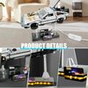 Light Up Acrylic Display Stand for Lego Back to The Future Delorean 10300,5MM Acrylic Lego Display Holders,Apply for Back to The Future Time Machine only(No Model Set Included)
