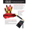 Callas The Makeup Pro Duo Lip Pencil - (Flame, 2 in 1 Lip Liner & Lipstick Pencil)