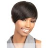Human Hair Wig H. Volta By Motown Tress Color 1B(Off Black)