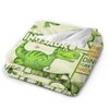 Dinosaur Blanket Cartoon Cute Dinosaurs Fleece Throw Blanket Toddler Fuzzy Plush Super Soft Cozy Warm Nursery Dinosaur Decor Stuffed Animal Blanket Gifts for Boys Girls Kids Adult Men Women 50"X40"