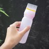 Framendino, 3 Pack Applicator Bottle Hair Dye Bottle Root Applicator Comb with Graduated Scale for Salon Hair Coloring Dyeing