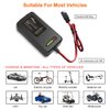 ULTRAPOWER 4-Amp 14.6 Volt LiFePO4 Battery Charger,12.8 Volt LiPO Lithium Battery Charger,4-Stages Smart Battery Charger for Cars,Motocycles,Golf Carts,UAV,Fishing Boat,Automatically Active BMS