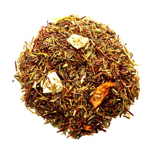 Nelson's Tea - Peach Dream - Rooibos Loose Leaf Tea - Green rooibos, orange peel, dried peaches, and marigold petals - 16 oz.
