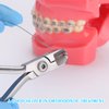 ANNWAN Braces Wire Cutter - Professional Stainless Steel Wire Cutter for Braces Lightweight Orthodontic Wire Cutters Durable Dental Ligature Cutter Plier