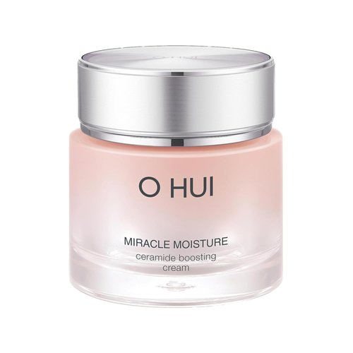O HUI Miracle Moisture Ceramide Boosting Cream | 24hrs Moisturizing Power | Korean Skin Care | Mo...