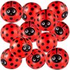 Jexine 24 Pcs 5 Inch Ladybug Inflatable Beach Balls for Kids Beach Balls for Summer Pool Games Kids Birthday Pool Party Supplies(Ladybug,5 Inch)