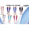Doc Miller Premium Calf Compression Sleeve 1 Pair 20-30mmHg Strong Calf Support Fashionable Colors Graduated Pressure for Sports Running Muscle Recovery Shin Splints Varicose Veins (Maroon, Small)