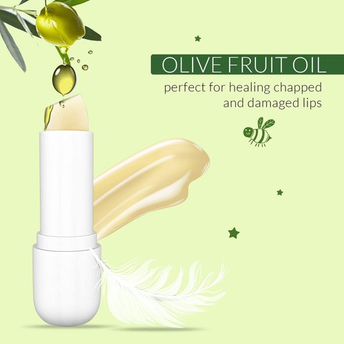 WBM Care Kids Organic Lip Balm, enriched with 100% natural ingredients, provides a hydrating and soothing effect | Pack of 6, each 0.12 oz for soft lips