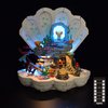 LightGo LED Lighting Kit Designed for Lego 43225 The Little Mermaid Royal Clamshell Building Set - Not Include Model (Remote Version)