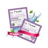 LA Fresh Eye and Lip Waterproof Makeup Remover Wipes Pack of 50 Individually Wrapped Wipes Made With Vitamin E, Olive Oil Convenient Size For Purse, Gym Bag, Car, Anywhere On The Go