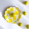 Lemon Party Supplies,120pcs Disposable Lemon Dinnerware Set with 20 Dinner Plates, 20 Dessert Plates, 20 Cups, 20 Straws & 40 Napkins for Birthday Baby Shower Pool Party Dinner Dessert - 20 Guests