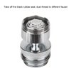 Hibbent Faucet Adapter Kit, Swivel Aerator Adapter to Connect Garden Hose - Multi-Thread Kitchen Sink Faucet Adapter, 3/4 Inch Garden Hose Adapter for Male to Male and Female to Male - Chrome Finished