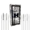 9RL #12 0.35mm 4.2mm Long Taper Professional Tattoo Needles On Bar #12 Gauge Precision Needle Magnum Shaders M1 Weaved Magnum