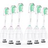 Replacement Heads for Philips Sonicare E-Series - Ofashu Brush Head Compatible with Essence Xtreme Elite Advance 7022 5610 White, 6 Packs Screw-on Electric Toothbrush