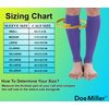 Doc Miller Premium Calf Compression Sleeve 1 Pair 20-30mmHg Strong Calf Support Fashionable Colors Graduated Pressure for Sports Running Muscle Recovery Shin Splints Varicose Veins (Violet, Medium)