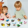 IAMGlobal 12 Packs Mini Animal Building Blocks Toy Set, Party Supplies Gifts Party Favor, 3 in 1 Animals Figures Stem Toys, Birthday, Carnival Prizes