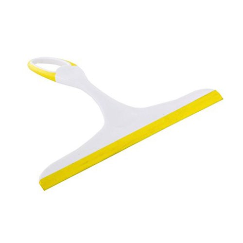 Set of 2 Black Duck Brand Slim Design 9.5" x 9" Window Shower Glass Squeegee Assorted Colors (2)