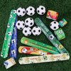 Moncinday 60Pcs Soccer Party Favors Mini Foam Ball with Soccer Slap Bracelets Tattoos Soccer Themed Birthday Party Supplies Goodie Bags Filler