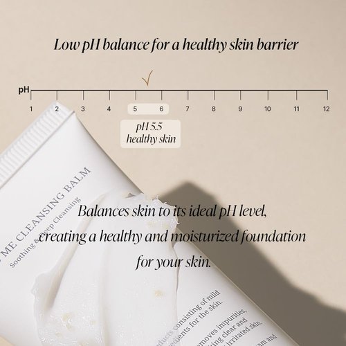 DUEM MILD ME CLEANSING BALM for face – Daily Mild Face Cleanser for Sensitive Skin, Foaming Facial Cleanser, PH Balancing, Rice Moisture, Korean Skincare, 2.70 Fl Oz/ 80ml