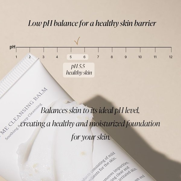 DUEM MILD ME CLEANSING BALM for face – Daily Mild Face Cleanser for Sensitive Skin, Foaming Facial Cleanser, PH Balancing, Rice Moisture, Korean Skincare, 2.70 Fl Oz/ 80ml