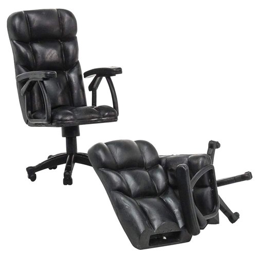 Set of 2 Breakable Office Chairs for Wrestling Action Figures