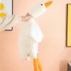 OPHRBU Goose Stuffed Animal Pillow Toy,Cute Giant Goose Plush Duck Stuffed Animal Hugging Pillow,Super Soft Swan Stuffed Animal Sleeping Pillow for Kids and Adults. (White, 25.6)
