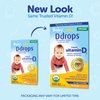 Ddrops Organic Baby 400 IU 90 Drops - Daily Vitamin D Liquid for Infants. Supports Teeth & Bone Health. No Preservatives, No Sugar, Non-GMO, Allergy-Friendly