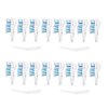 Sensitive Replacement Electric Replacement Toothbrush Heads (16 Count) Dual Clean Rotating Sets Compatible with Braun Oral B Cross Action Power