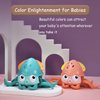 Cartoon Bath Toys Octopus Clockwork Mini Cute Swim Learning to Walk Baby Bathtub Toys Infant Water Land Classic Toy for Children (Octopus Red)