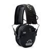 WALKER'S Razor Electronic Quad Muff w/ Bluetooth | 4 Mics 360-Degree Sound Capture 23dB NRR Hearing Protection Range Shooting Earmuffs w/ 2 AAA Batteries, Black