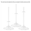 Nicunom 40 Pcs Doll Stand Display Holder, Transparent Stand Support for Dolls and Action Figures, Adjustable Doll Holder Mini Doll Display Stand for 11" to 13" Dolls Accessories