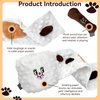 Dog Snuffle Toy, Toilet Paper Crinkle Dog Puzzle Toys Dog Chew Toys Dog Birthday Gifts Dog Treat Toy Dog Entertainment Toys for Boredom