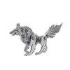 3D Metal Model Kits, Mechanical Wolf 3D Metal Puzzle,Steel Animal Series DIY Brain Teasers Simple 3D Puzzles Home Decor Art Craft Gifts Toys for Adult