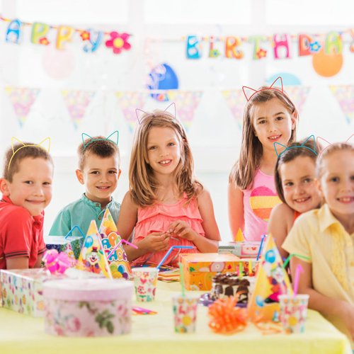 COCIDE 24Pcs Cat Ears Headbands Plastic Taylor Party Decorations Kitty Headbands for Girls Gabby Party Favors Birthday Supplies for Women Halloween Hair Accessories Hair Hoops Costume