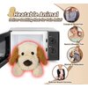 Cuckool Puppy Stuffed Animals, Microwavable Stuffed Animals Heating Pad for Cramps, Pain Stress Relief, Heatable & Coolable Lavender Scented Dog Plush Toys for Anxiety, Women & Kids Bedtime