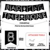 Bad Two the Bone Banner, 2nd Birthday Party Decorations, Rock N Roll Bone Skull Second Birthday Decoration, Born to Rock Music Theme 90s Birthday Party Supplies Black for Boys Kids