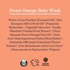 Earth Mama Sweet Orange Baby Liquid Wash Foaming Hand Soap, Organic All Purpose Body Wash for Sensitive Skin, Castile Soap with Coconut Oil, Shea Butter, Calendula, & Aloe, 5.3 fl oz